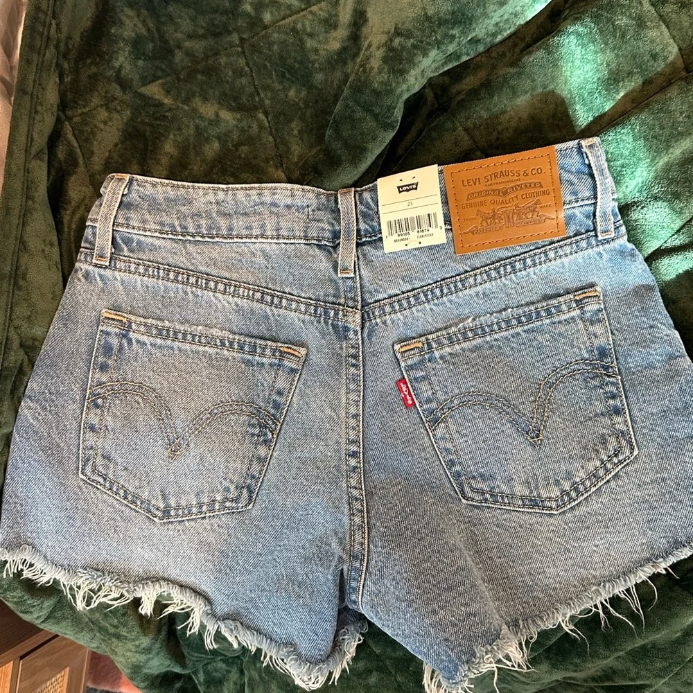 Levi's Low Waisted Denim Shorts